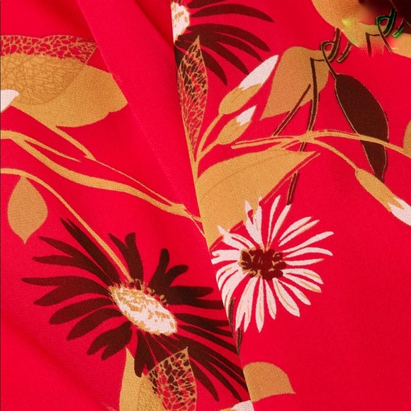 EQUIPMENT Andrese Floral Silk Wrap Dress | 8 | NEW - Picture 5 of 16